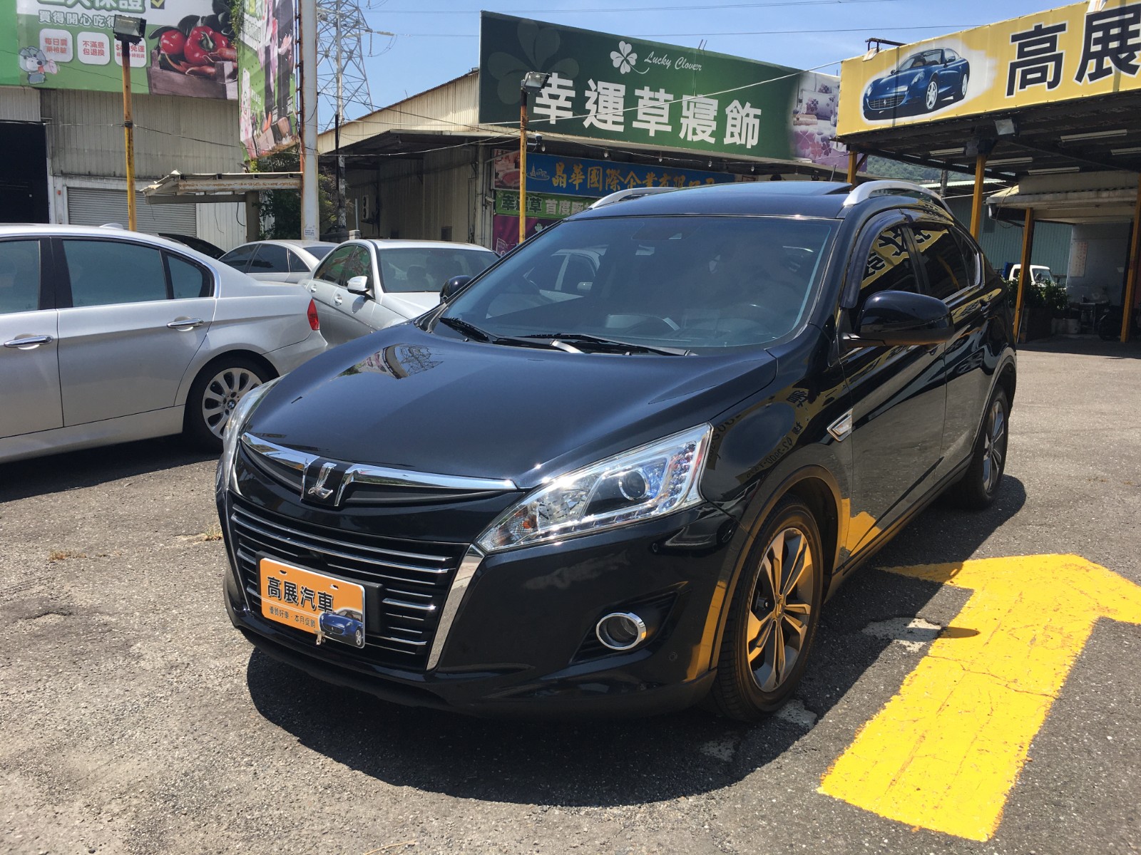 2014LUXGEN U62.0旗艦版天窗 黑色一手原鈑件 全額貸款就可交車